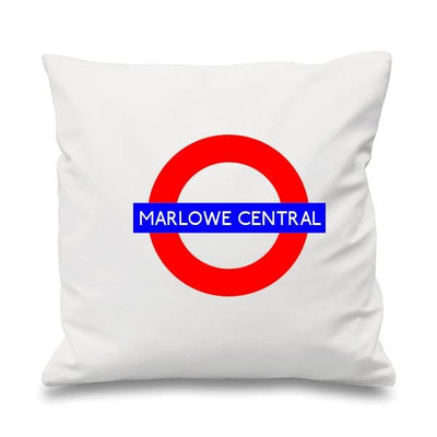 London Tube Name Cushion