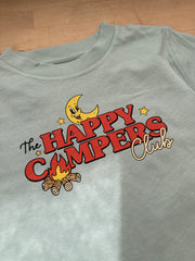 5/6 years PRE-MADE happy campers aloe tee