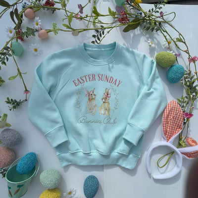 Easter Sunday Bunny Club kids sweater