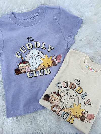 Cuddly club kids organic t-shirt