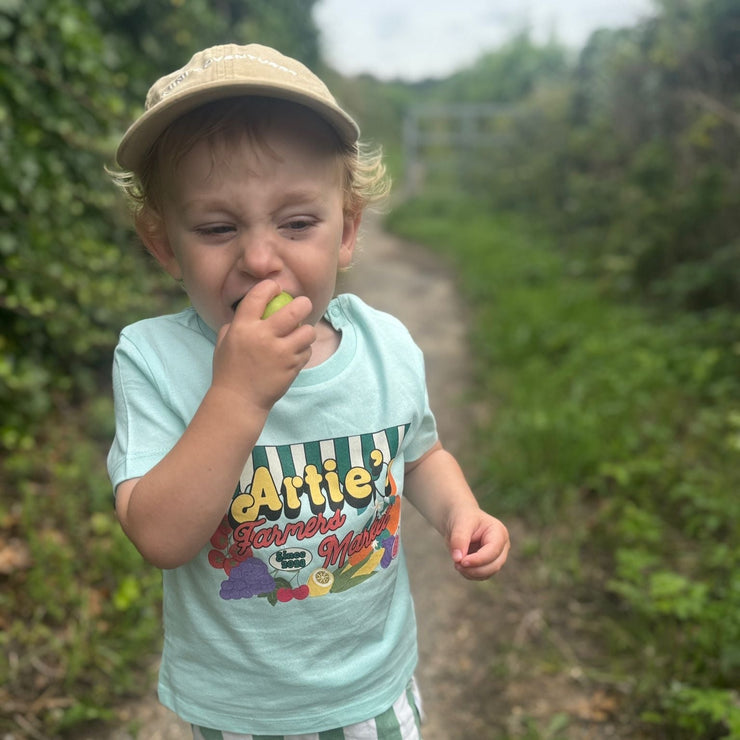 Farmers market organic kids tee