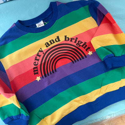 Merry & bright Rainbow Kids Jumper