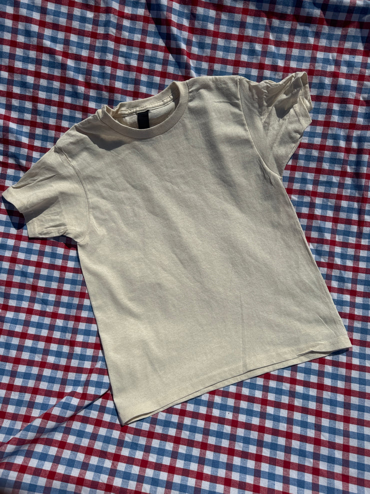 Clearance white/natural kids t-shirt (Any design)