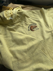 XL (16/18) yellow croissant club hoodie