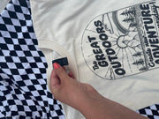 5-6 years (oversized) Great outdoors natural tee
