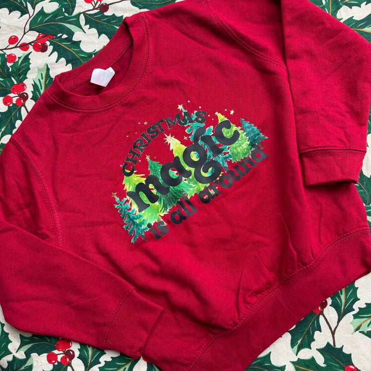 5/6 Christmas magic sweater
