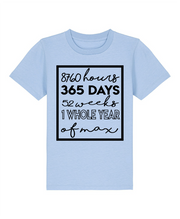 BABY BLUE FIRST BIRTHDAY TOP