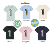 first birthday t-shirt colour options