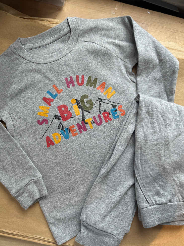 5-6 years grey small human grey set