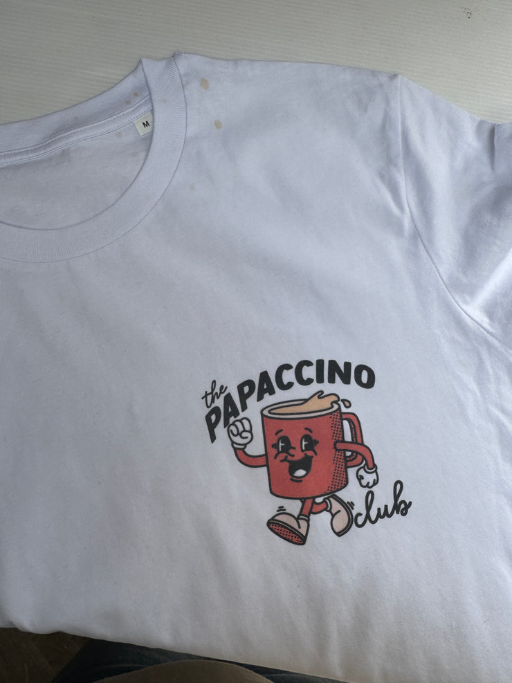 Papaccino white medium tee misfit