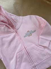 12-18 months pink gardeners zip hoodie