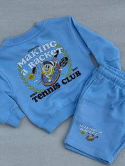 Making a racket Summer Sweater & Shorts set