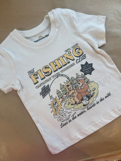6-12 months fishing club t-shirt