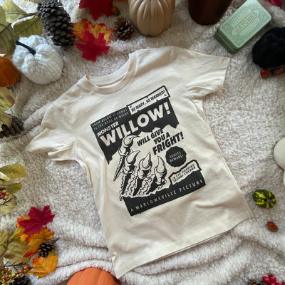 Movie monster personalised Halloween Kids T-Shirt
