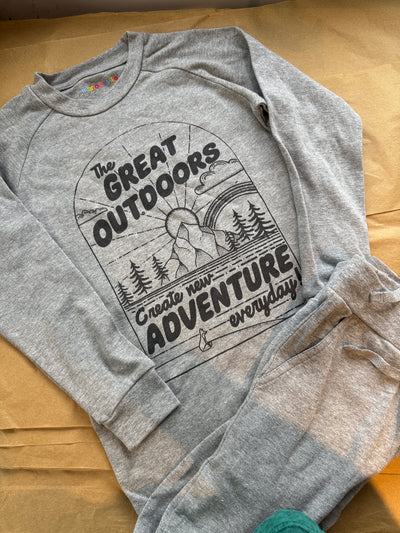 7-8 years Great outdoors grey set