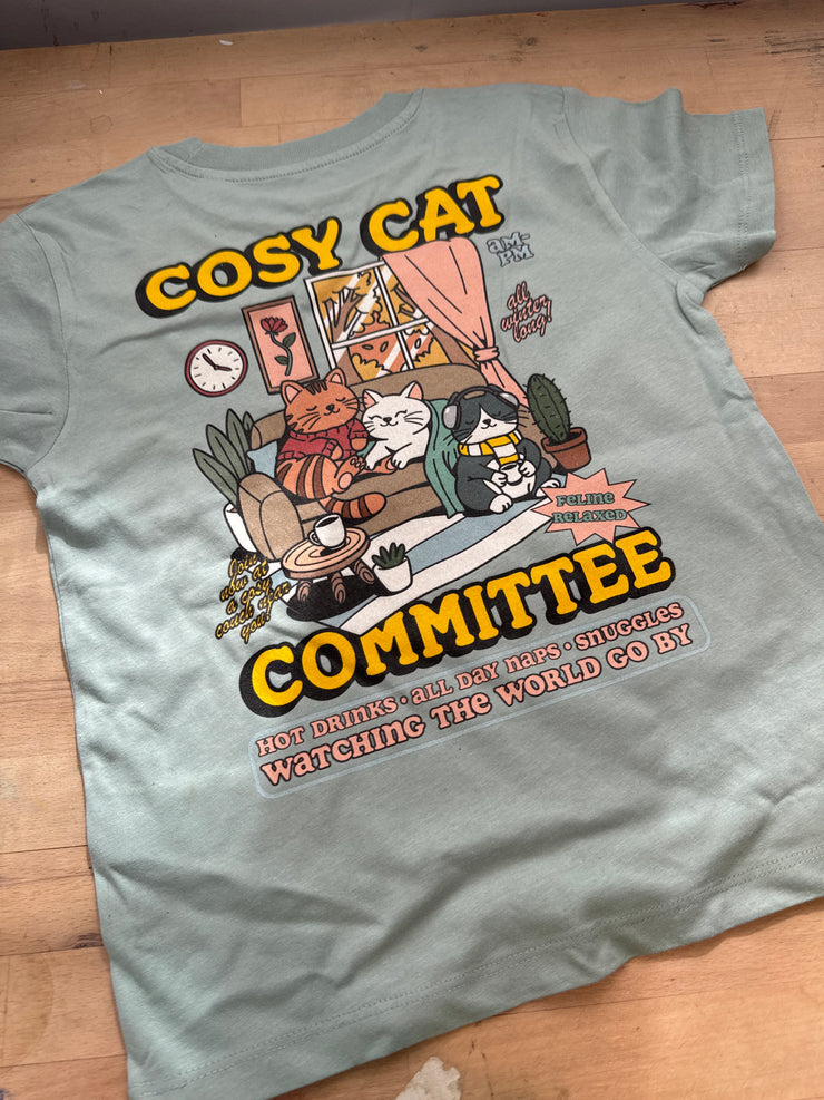 5/6 years PRE-MADE cosy cats committee committee aloe