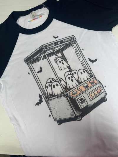 14-16 years raglan ghost grabber