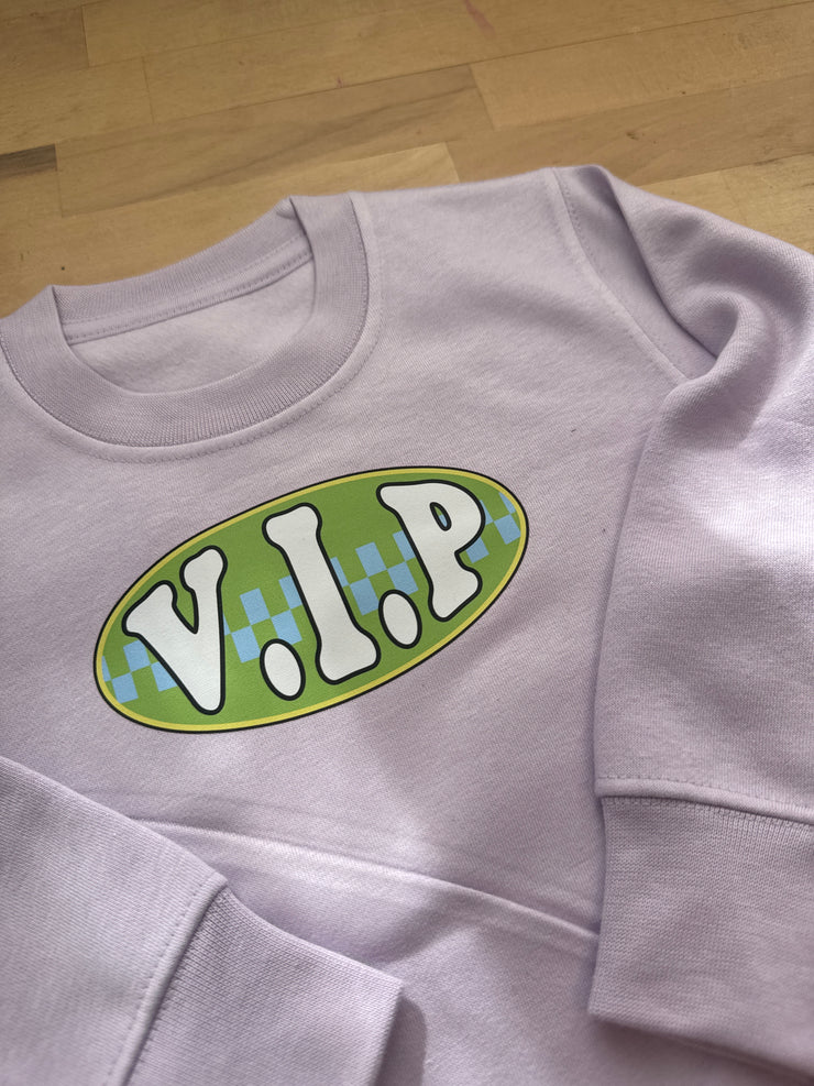 1/2 years MISFIT lilac pickles sweater
