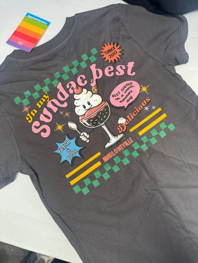7-8 anthracite sundae best tee