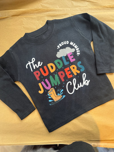 1-2 years puddle jumpers club long sleeve tee