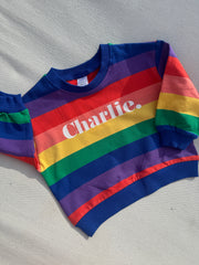 Classic Sibling Rainbow Kids Jumper