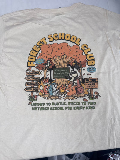7/8 years first school oversized tee