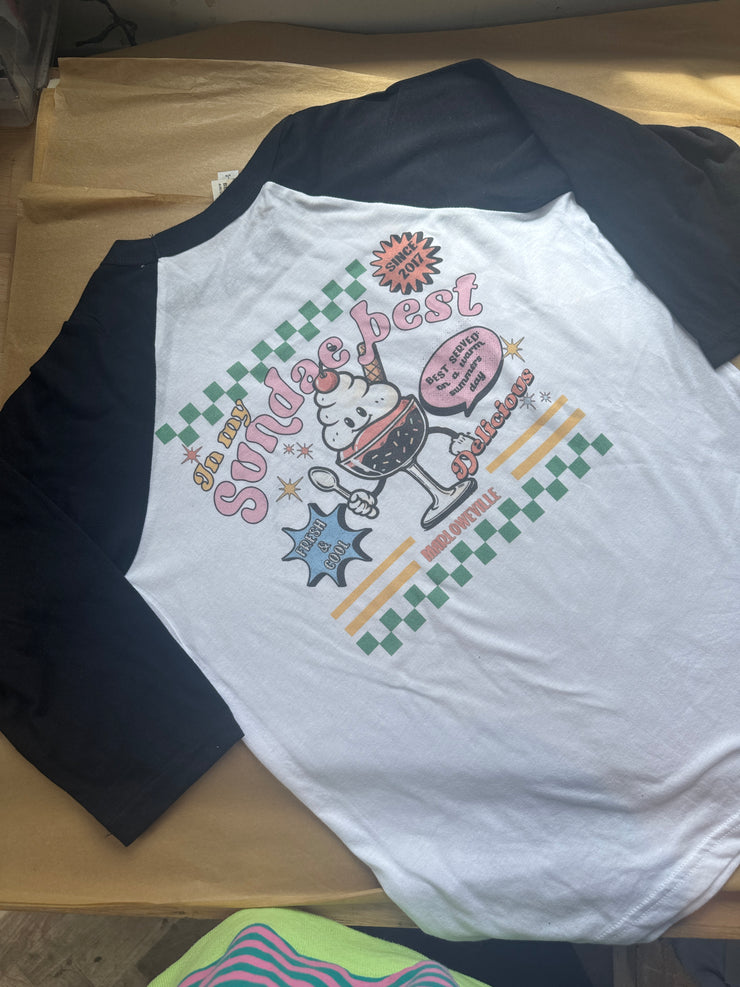 14-16 years sundae best raglan