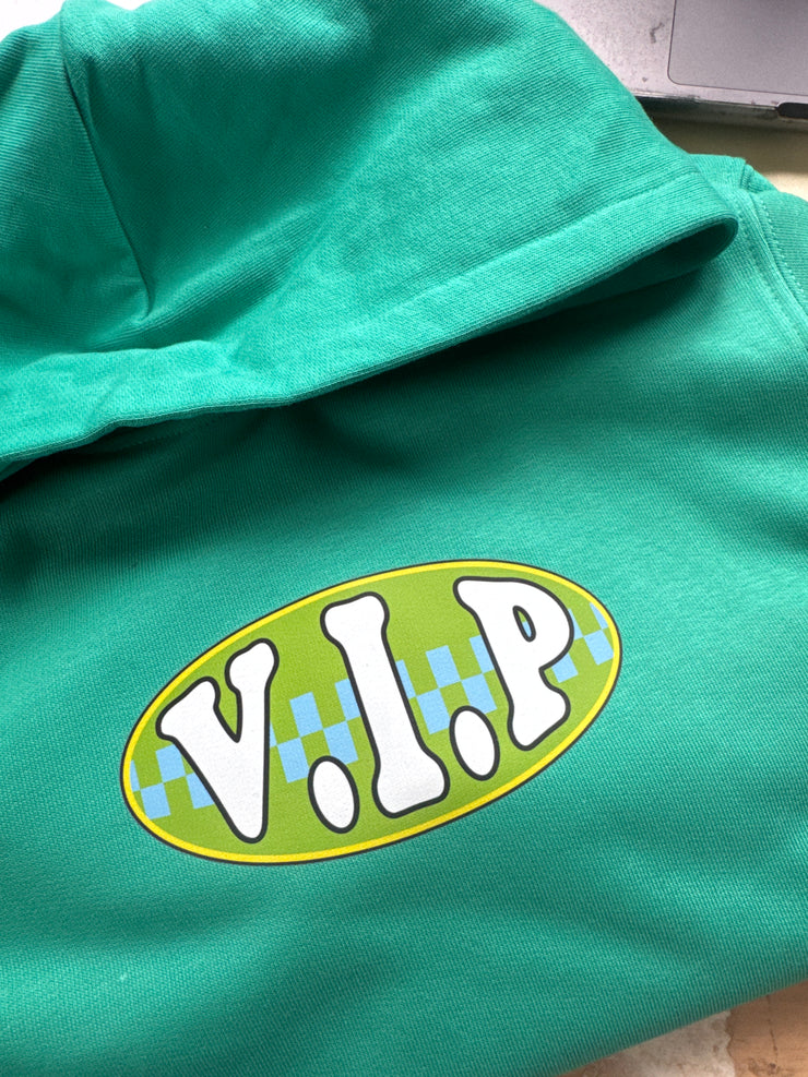 7/8 years years vip green hoodie