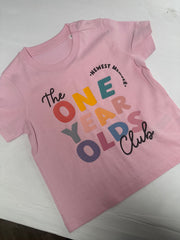 12-18 months One year old club pink misfit