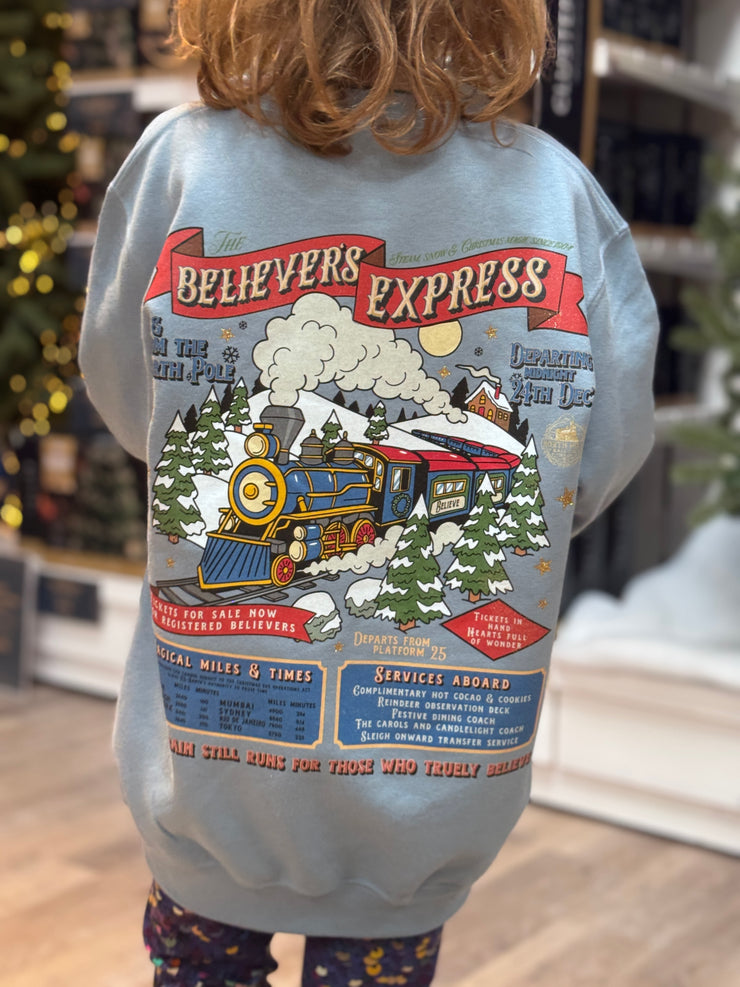 The Believer's Express Sweatshirt (kids & adults)
