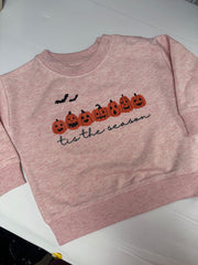 Happy Halloween pink sweater 18-24months