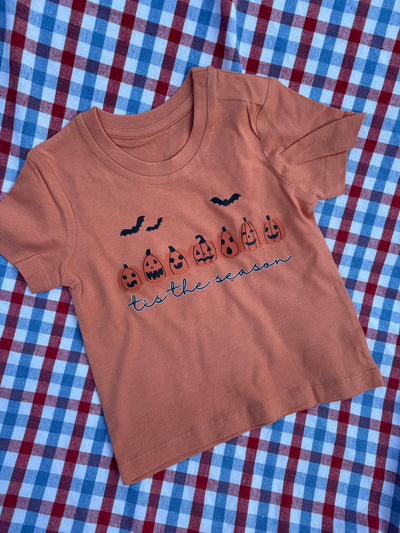 6-12 months tis the season Halloween tee