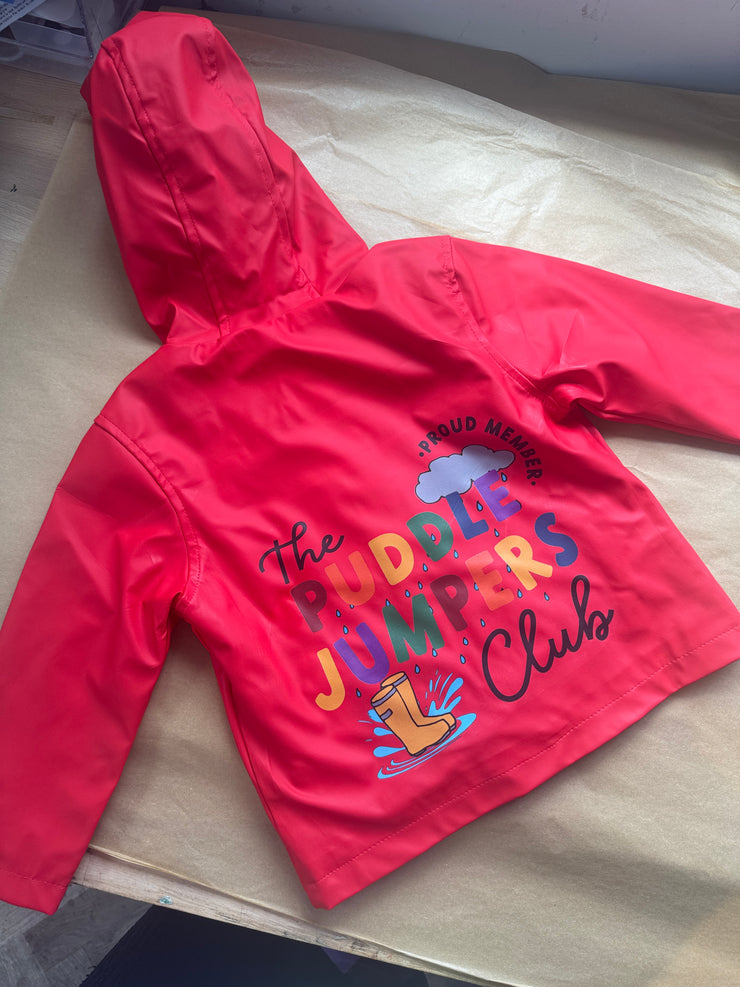 18-24 months Puddle jumpers club raincoat