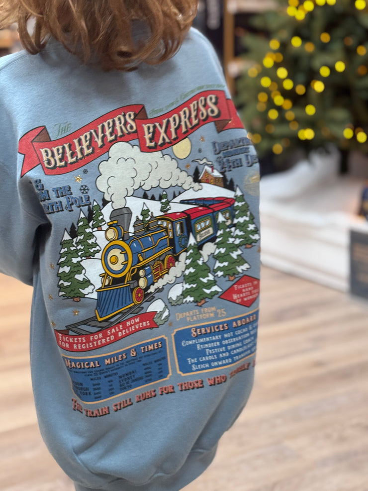 The Believer's Express Sweatshirt (kids & adults)