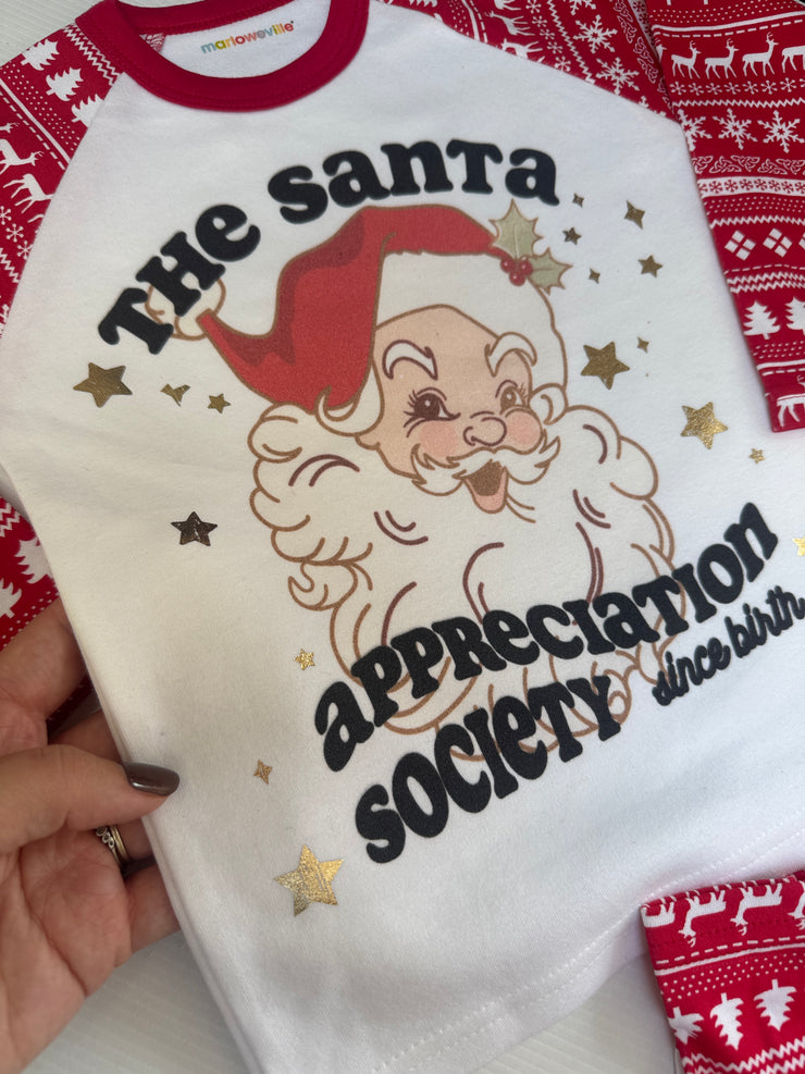 1-2 years Santa appreciation pyjamas