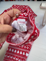 Christmas magic 6-12 months pjs