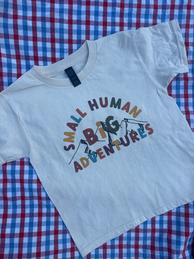 5-6 years small human natural tee