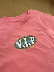 3-4 years pink joy vip pickle tee