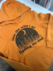 Into the wild 9-11 hoodie Orange