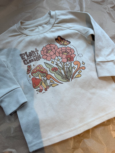 6/12 months PRE-MADE plant your garden sand raglan top