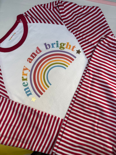 Merry and bright 9-10 years pjs