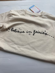 12-13 years fairy natural tshirt PRE-MADE