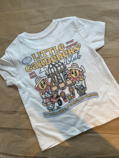 6-12 months natural gardeners club tee misfit