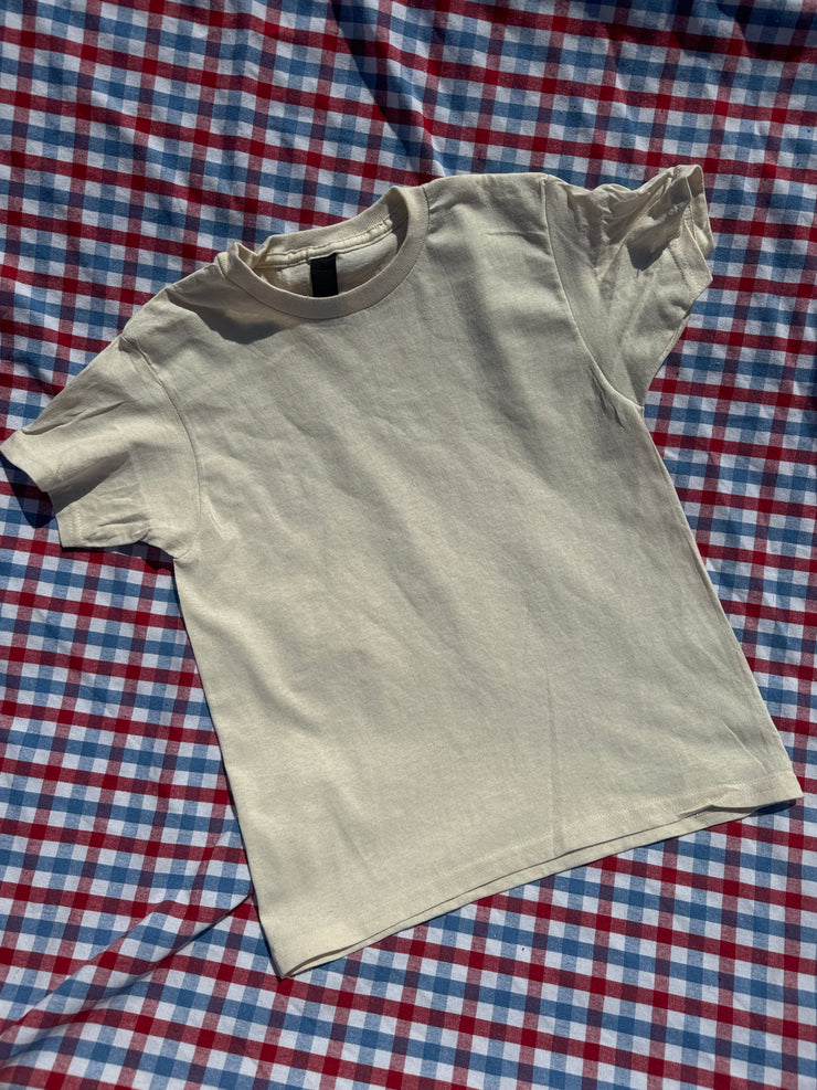 Clearance white/natural kids t-shirt (Any design)