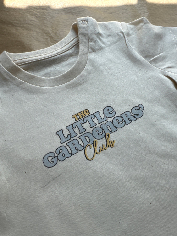 6/12 months MISFIT little gardeners club organic tee
