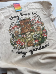 12-13 years fairy natural tshirt PRE-MADE