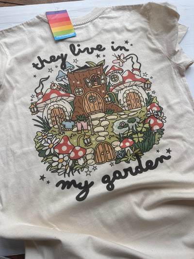 12-13 years fairy natural tshirt PRE-MADE