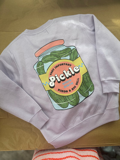 5-6 years vip pickle lilac sweatshirt misfit