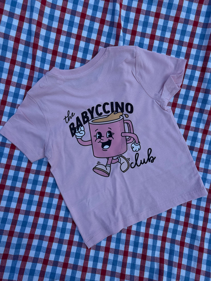 2-3 years Babyccino pink tee