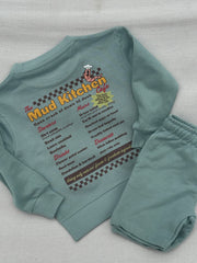 Mud kitchen cafe Kids Sweater & Shorts